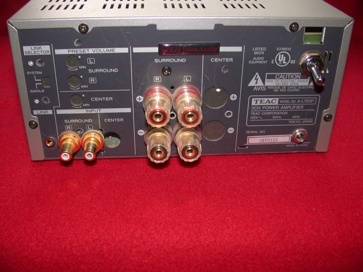 Teac AL-700P Rear