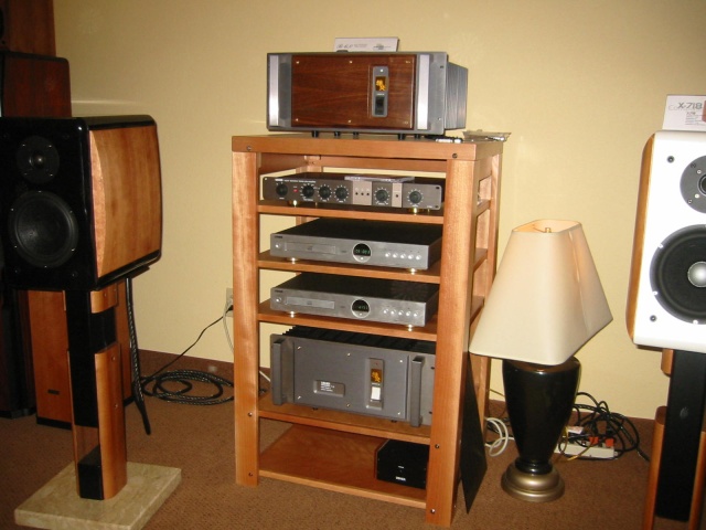 Usher Audio Rack