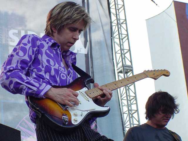 Eric Johnson getting with it.