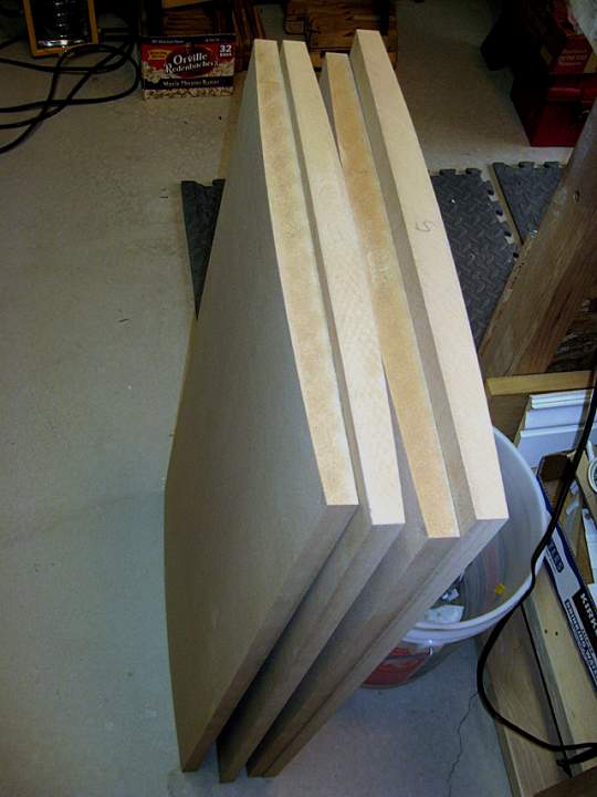 Extra curved side panels