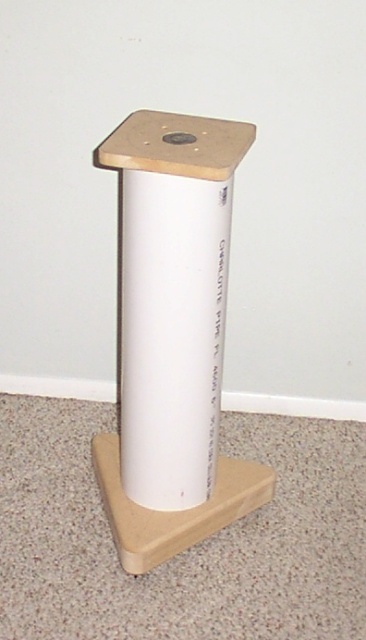 PVC/MDF speaker stand