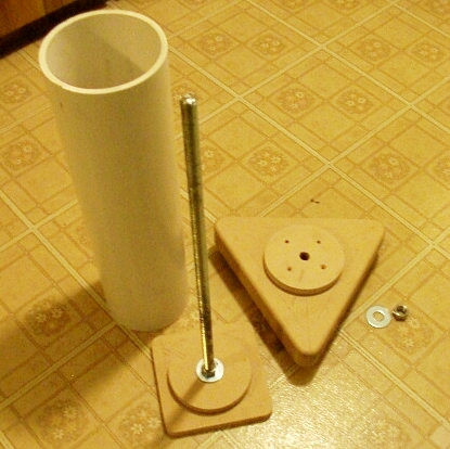 stands pre-assembly