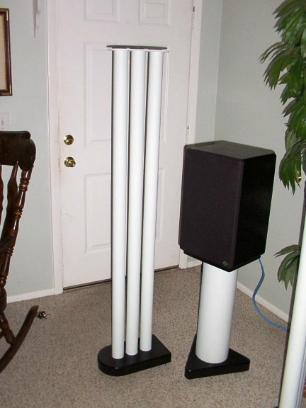 stands after paint