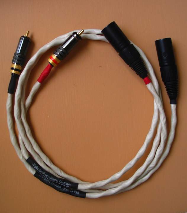 rca to xlr cables