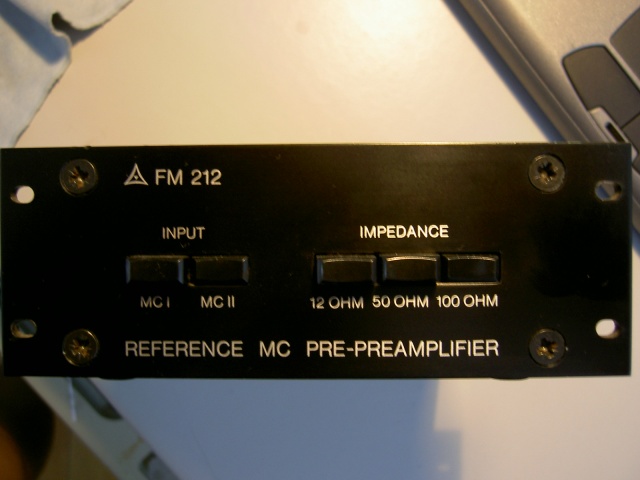 FM Acoustics Reference Pre-preamplifier FM-212