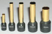Via Blue TS2 crimp sleeves