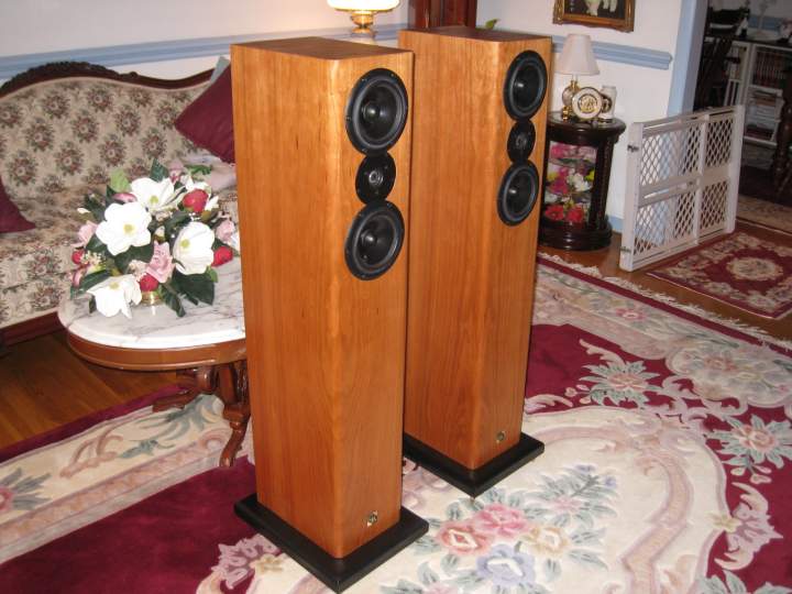 Completed AV-3's with grills off, left front view.