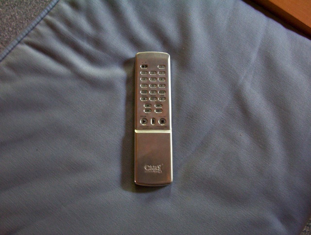 Ridiculously heavy Cary remote