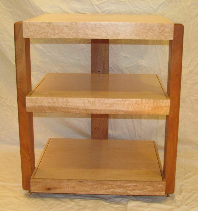 HHG Stands Sundancer Bird's Eye Maple/Quartersawn Mahogany Front