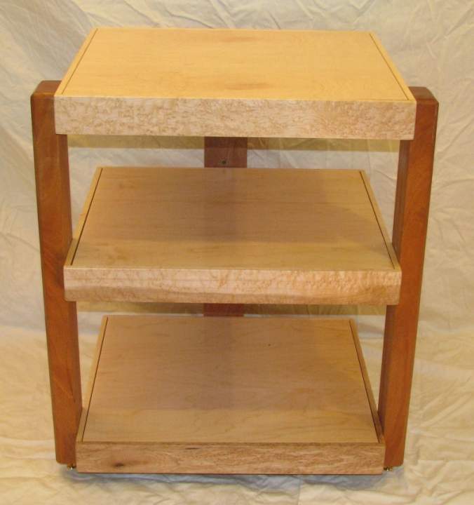 HHG Stands Sundancer Bird's Eye Maple/Quartersawn Mahogany Front2