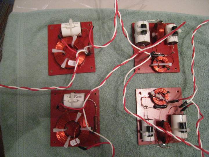 N3S High and Low Pass Crossoverswith Sonicaps, Platinum Bypass, and Mills Resistors. Picture 3 of 3