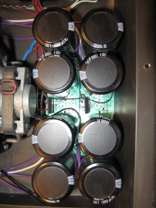 New Musical Concepts PS-2 PS board with 96,000uf and Hyper-fred bridge rectifier
