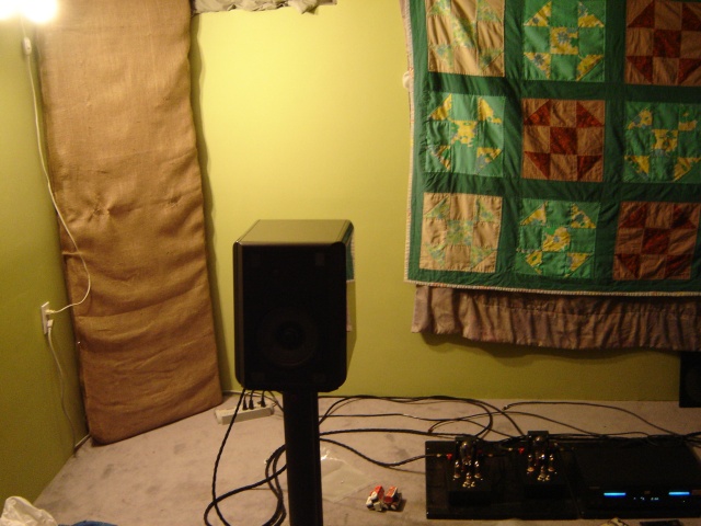 Bass trap and front wall absorption