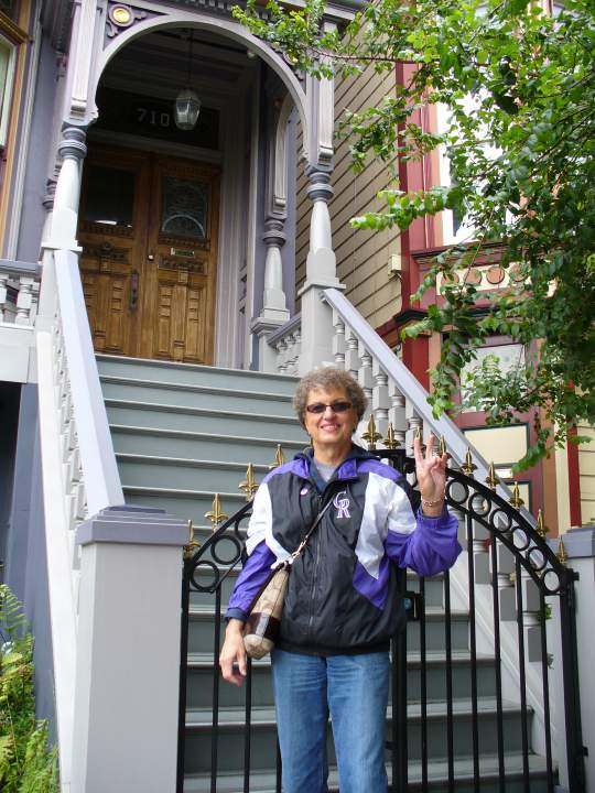 Laura at grateful dead home