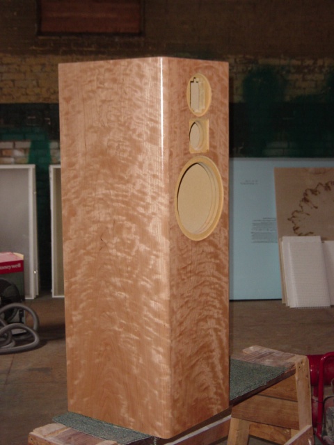 Carnelain in quilted Cherry built for Selah Audio