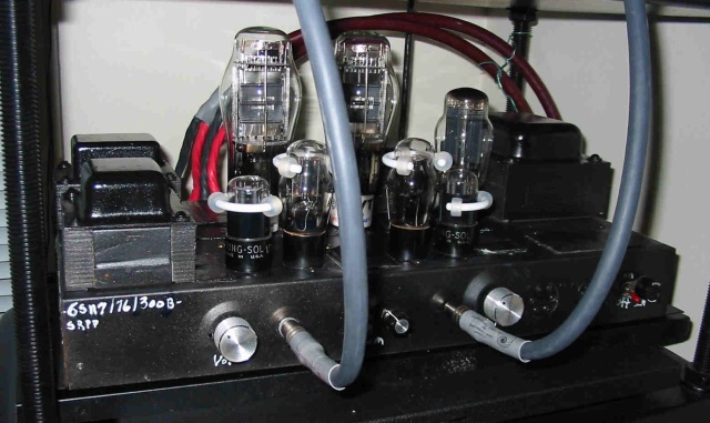 6SN 7/76/300B integrated amp