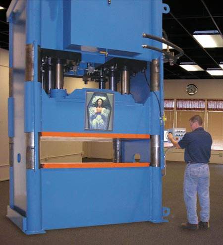 compacting press