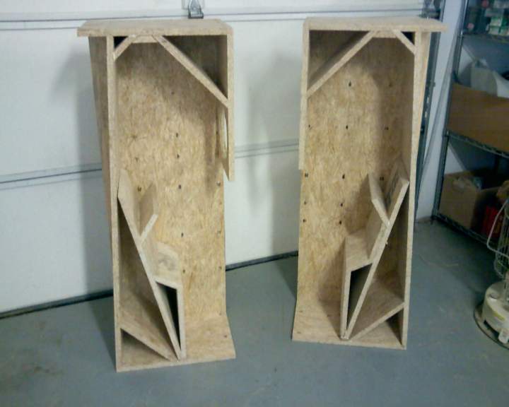 Outer cabinet complete, sub-assembly ready to install
