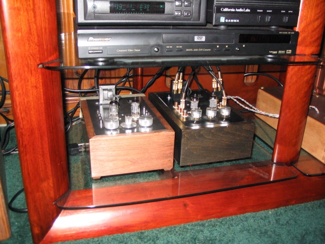 The Dueling Foreplays--Left: Sturgus' stock model, Right: Steve's modded one.
