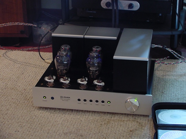 The Altecs driven by the Jolida JD300b.
