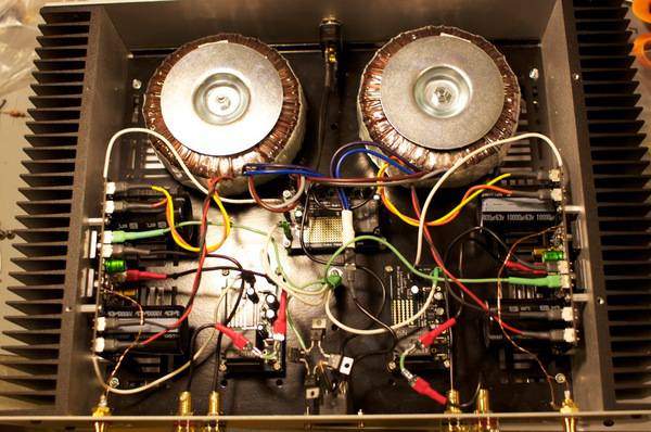 Holton Precision dual mono amp Kit using hpa-nxv 201ps modules