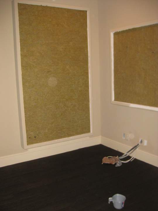 This is after using Transtint dye to turn the floors dark brown. I used a mixture of transtint and alcohol.