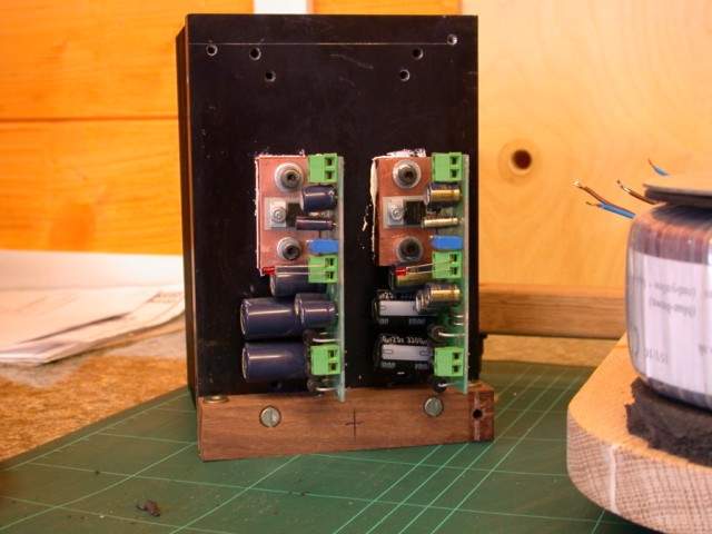 Regulators on the Heatsink
