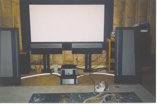 Early trial setup with room almost finished.
