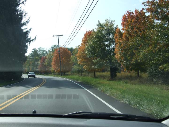 Beautiful day for a drive in the country...