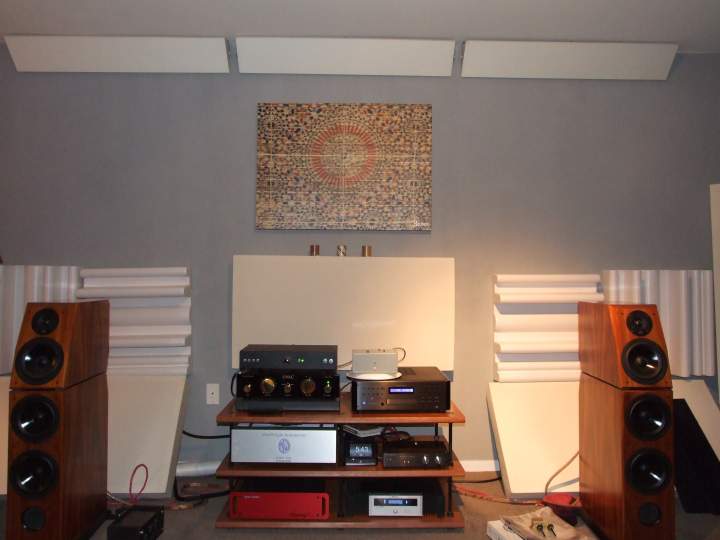 Main room. View from the sweet spot.