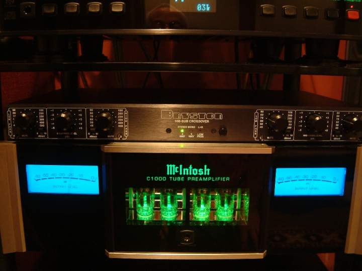 Bryston 10B Sub active crossover in Studio Tube System