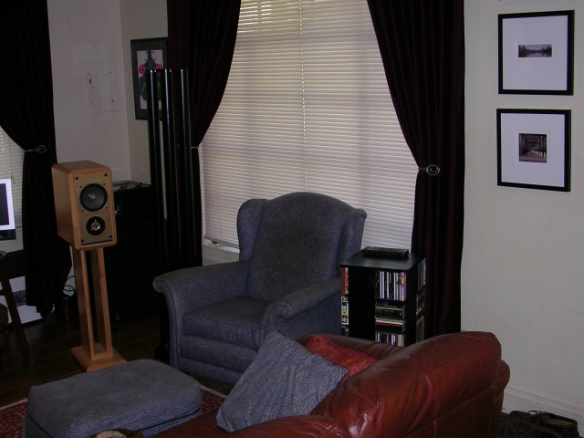 Right side of room