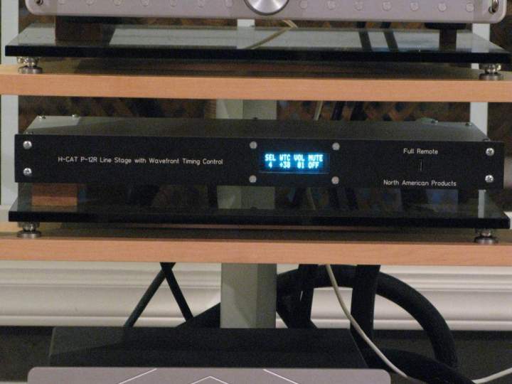 My relationship with the H-CAT P-12R Line Stage was very serious. This was my favorite sounding preamplifier and still is. The McIntosh MC110 preamp / receiver is also a favorite of mine.
LIKE me at http: /www.facebook.com/VTube Audio.