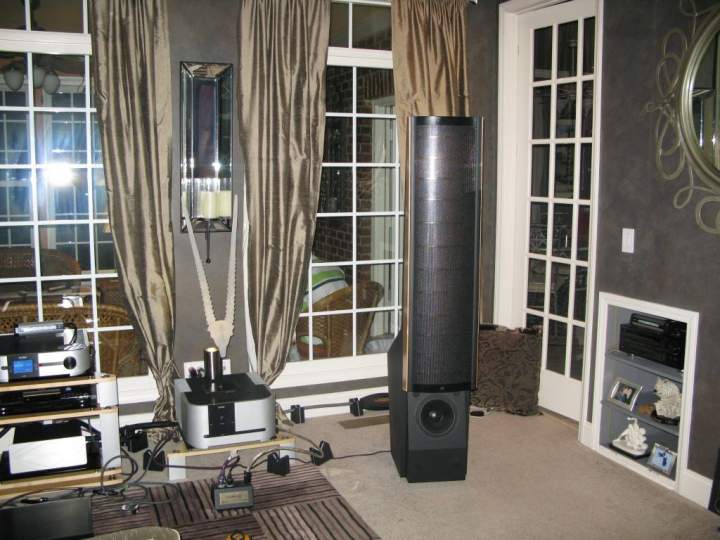 System 1: Right side of original VTube Audio reference audio system with Roku and Classe preamplier.
I would like to make audiophile friends. Go to http: /www.facebook.com/VTube Audio and click LIKE!