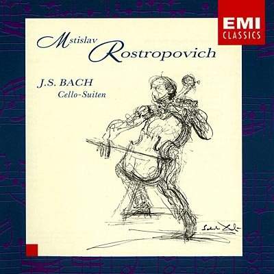 Rostropovich - Bach Cello Suiten
