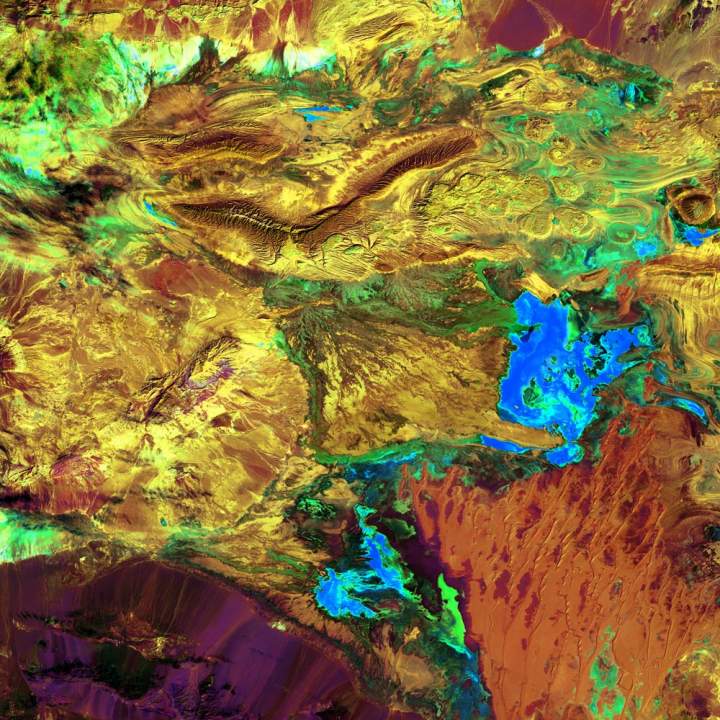 USGS Great Salt Desert, Iran