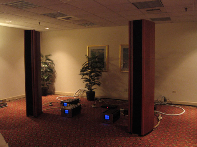 DALI MegaLines bi-amped with Oasis Statement monoblocks - Cabling courtesy of Silversmith Audio (BIG $$$!!!)