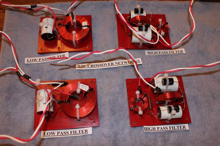 N3S High and Low Pass crossover filters.