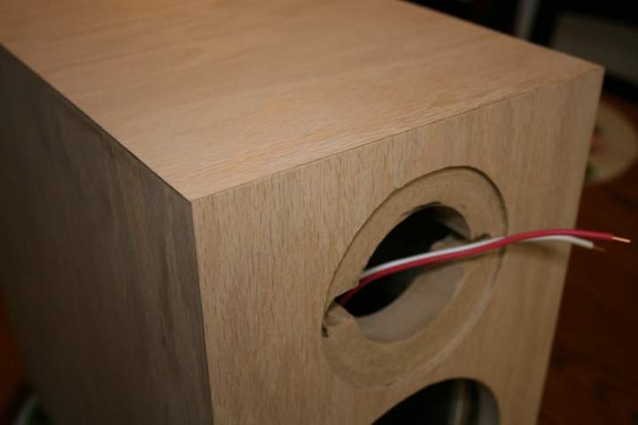 red oak veneer