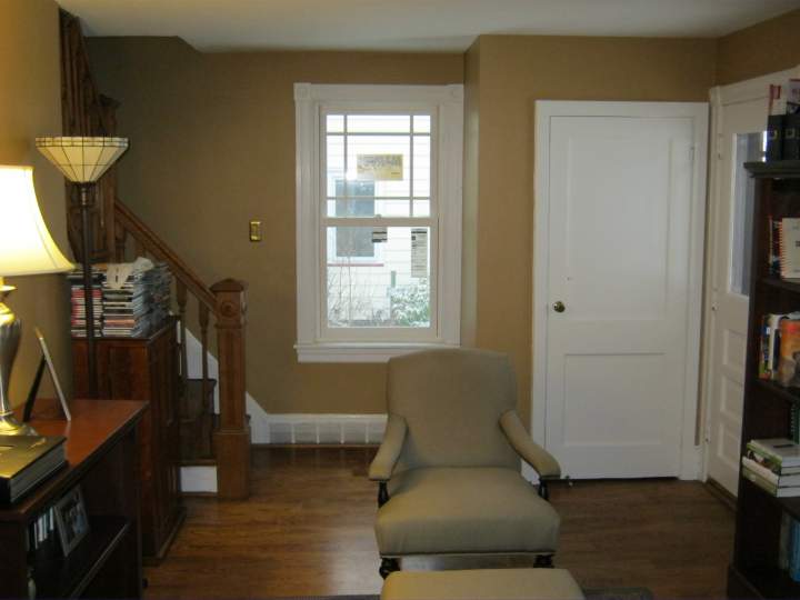 Rear of listening room