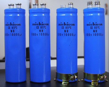 Nichicon CE 100v 100000uf Capacitors