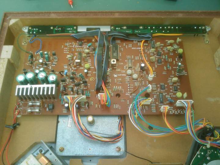 JVC QL-Y5F circuit board and motor