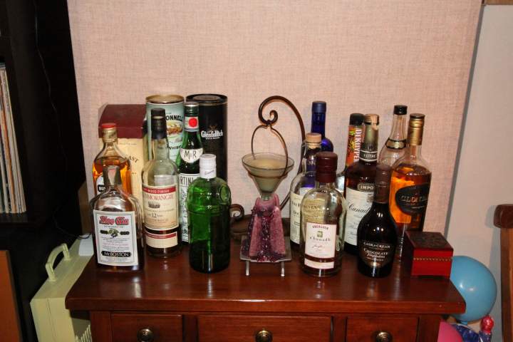 When wine isn't enough.