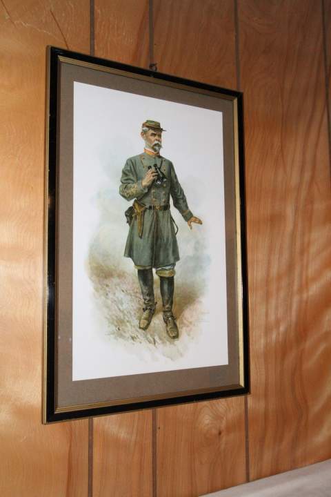 Nice Lithograph -- I don't know why it's there.
