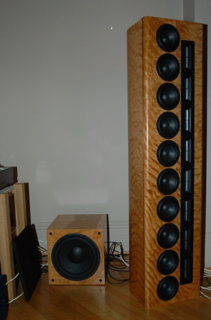 Beautiful finish on the Selah speakers