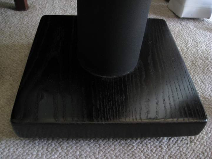DIY speaker stand - base