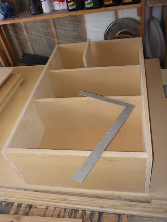 rough fit with a 2 foot square
