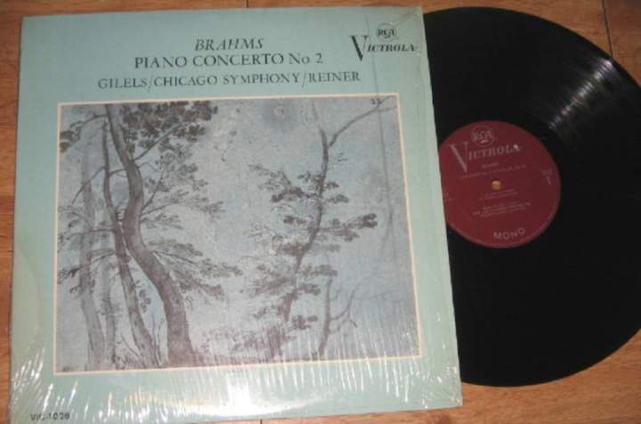 brahms piano concerto 2 gilels