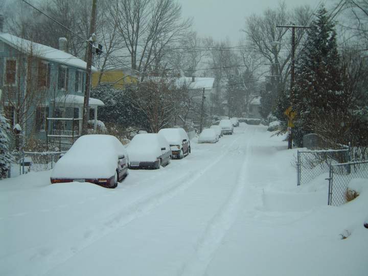 House Snow Feb on Grant Road