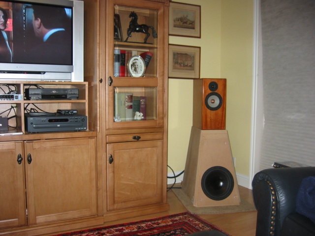 Right Ellis 1801b with SCC300 sub.